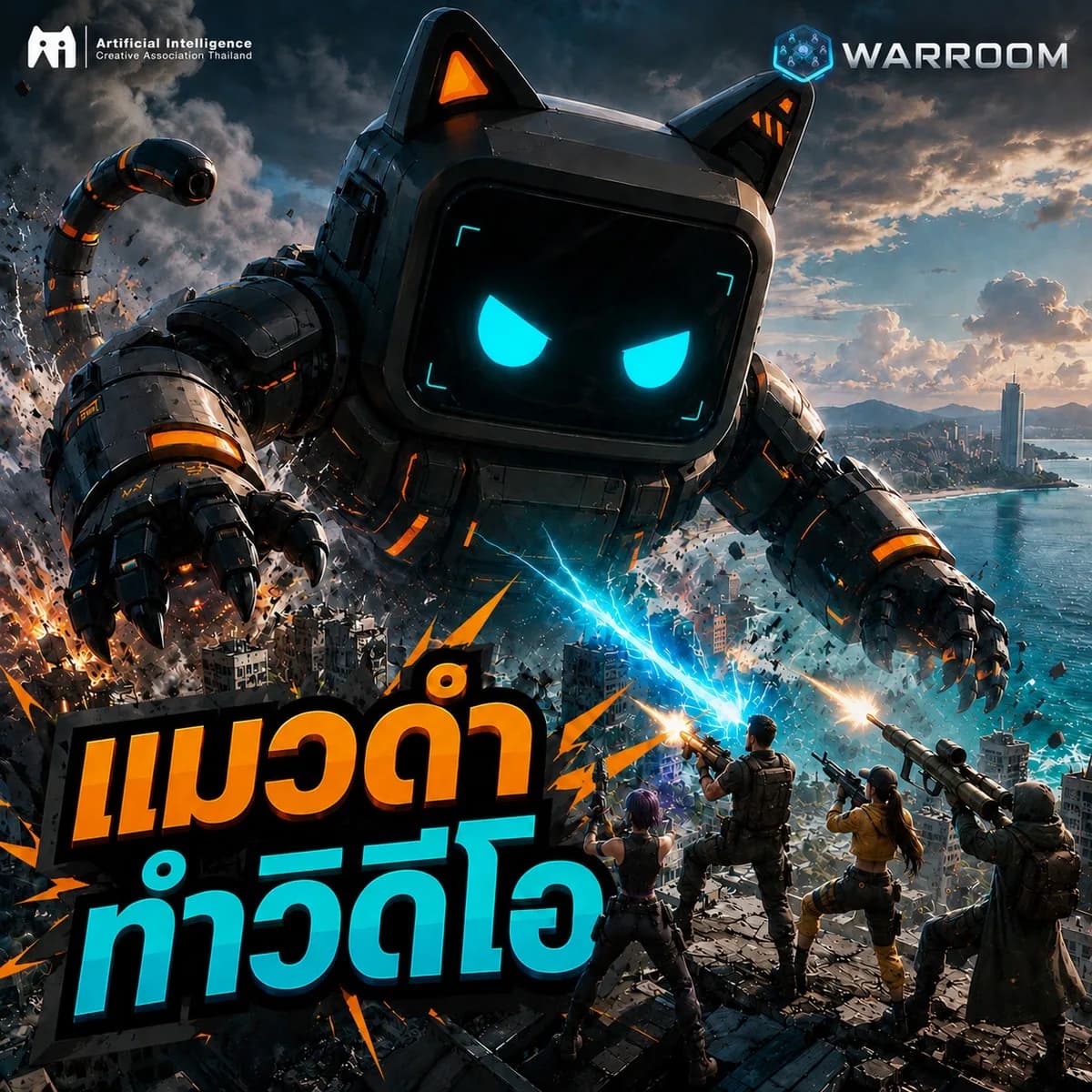 แมวดำ ทำวิดีโอ — WARROOM: AI Video Models เจาะลึกของจริงจาก Creator & Artist