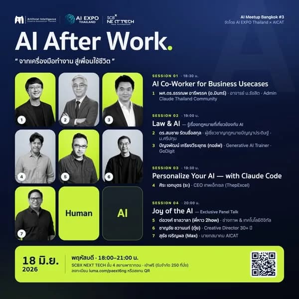 AI Meetup Bangkok #3 — AI After Work